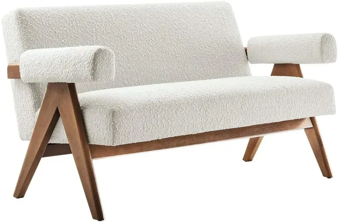 Modway Lyra Boucle Fabric Loveseat