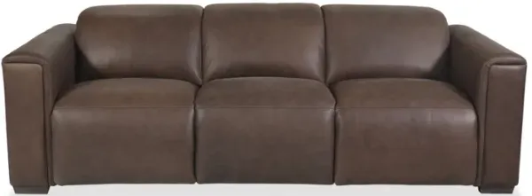Billings Leather Power Motion Sofa