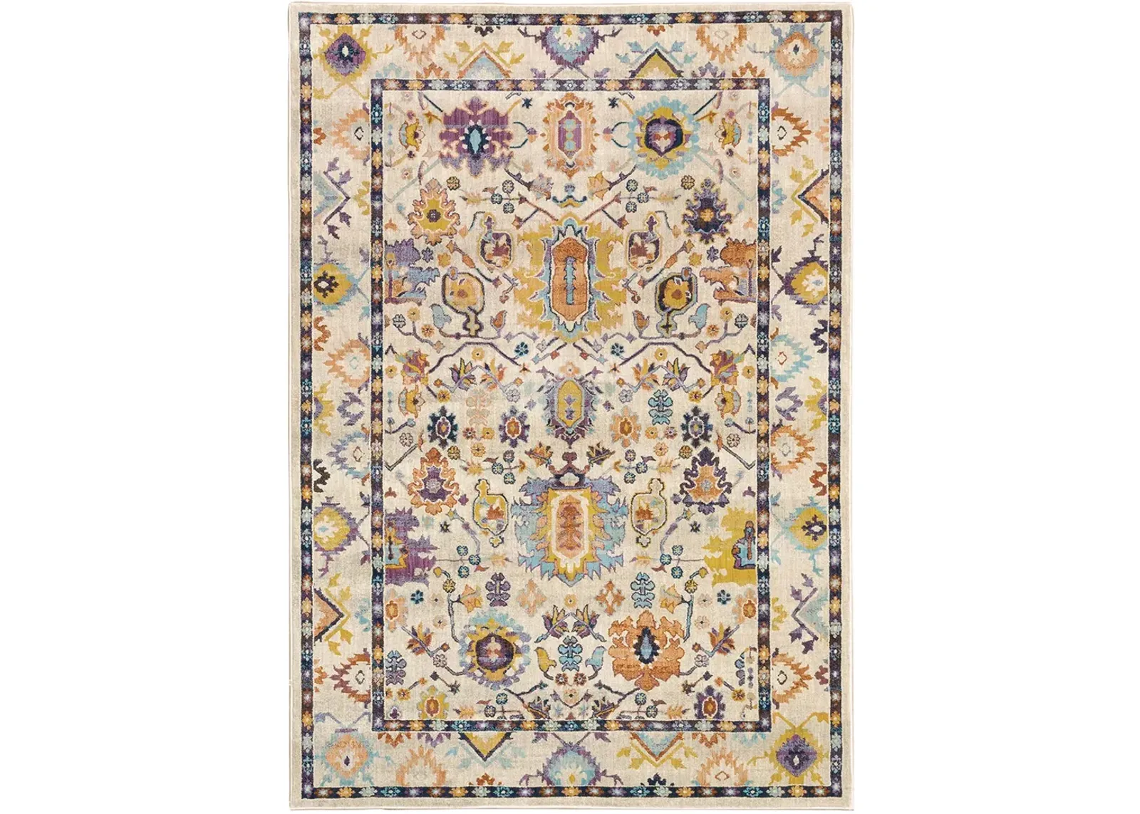 Xanadu 5'3" x 7'6" Beige Rug