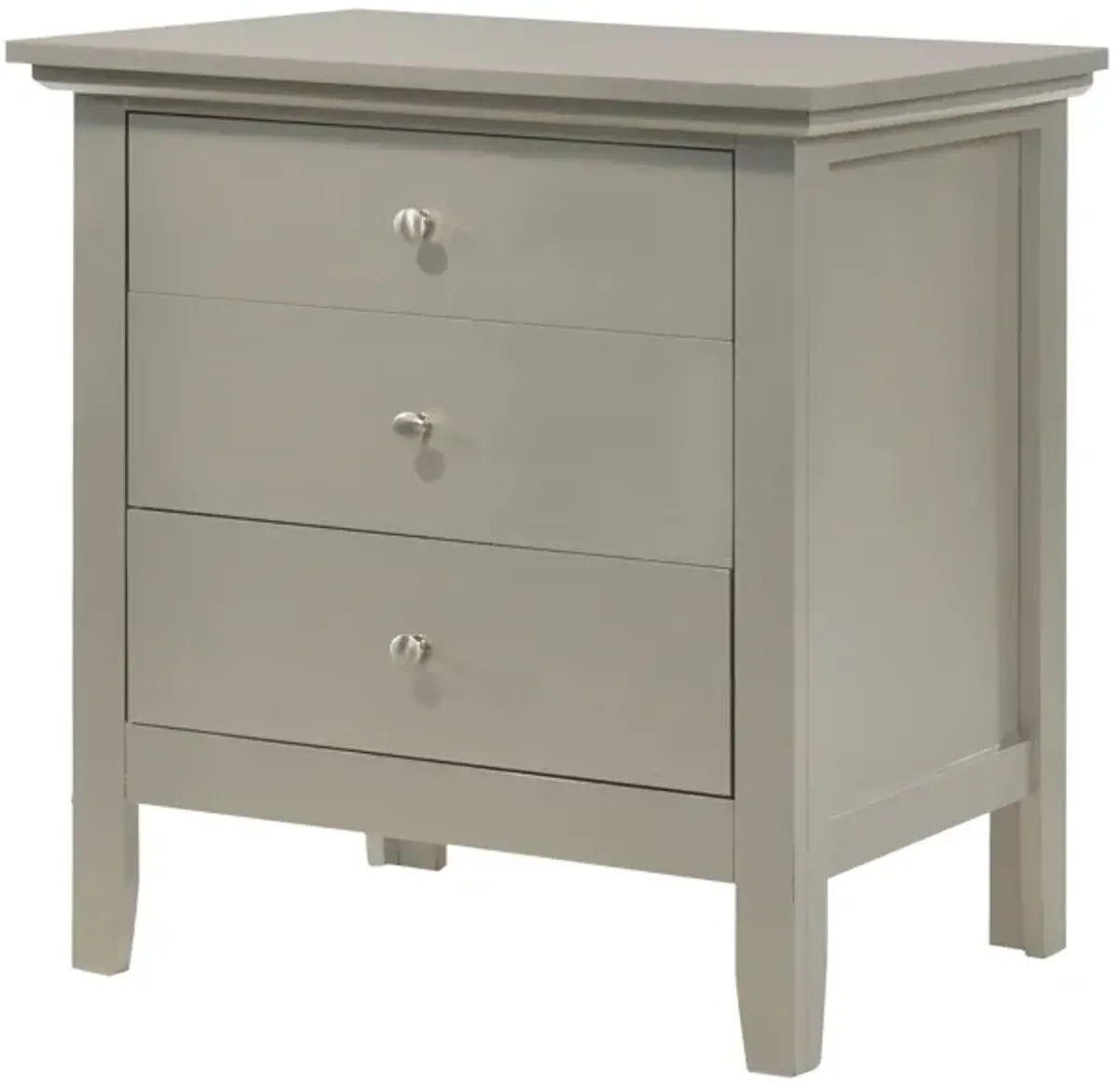 Hammond 3-Drawer Nightstand (26 in. H x 18 in. W x 24 in. D)