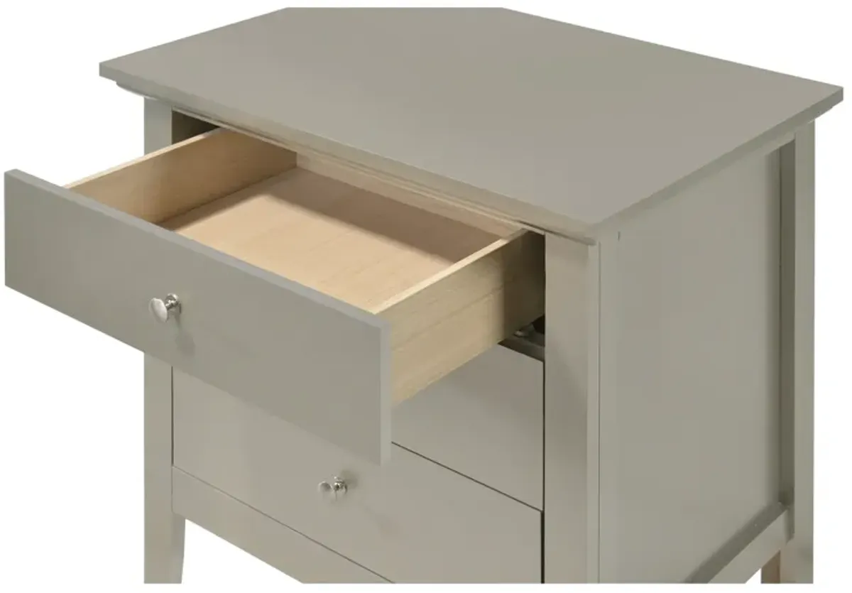 Hammond 3-Drawer Nightstand (26 in. H x 18 in. W x 24 in. D)