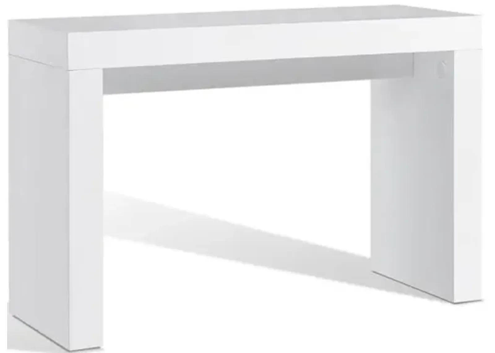 Console Table, Mdf Lacquered, White