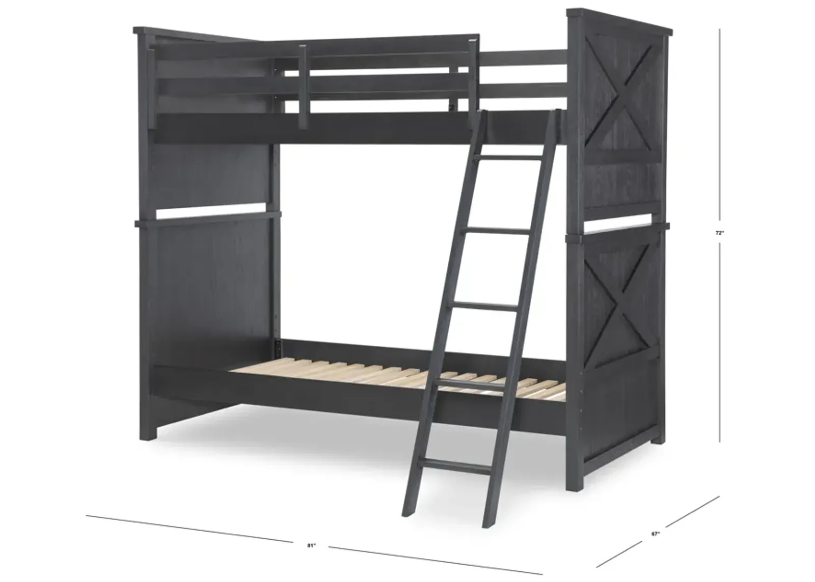 Flatiron Midnight T/T Bunkbed