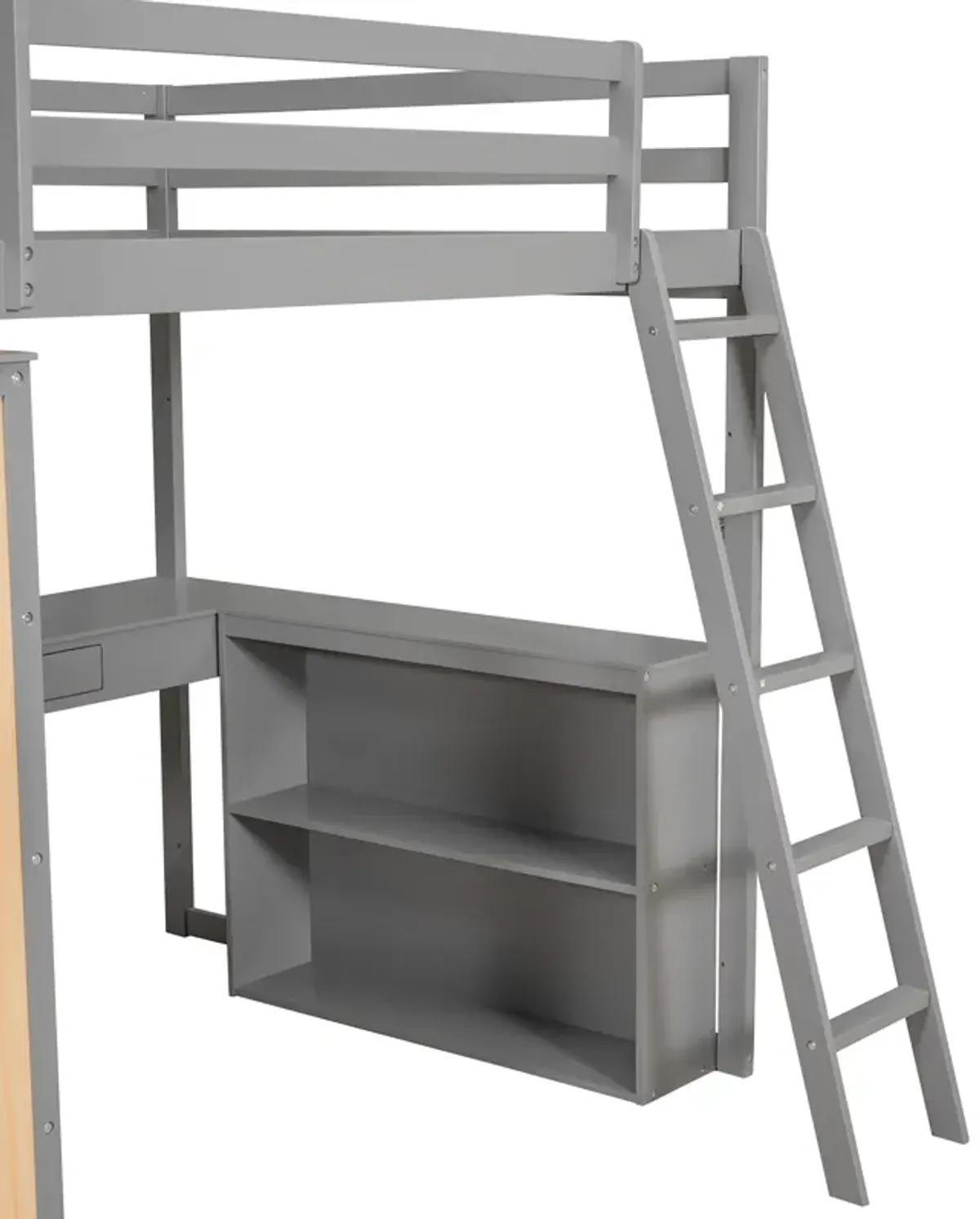 Merax Loft Bed with Ladder