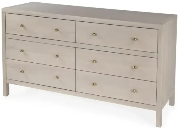 Butler Specialty Nora 6-Drawer Dresser, Taupe