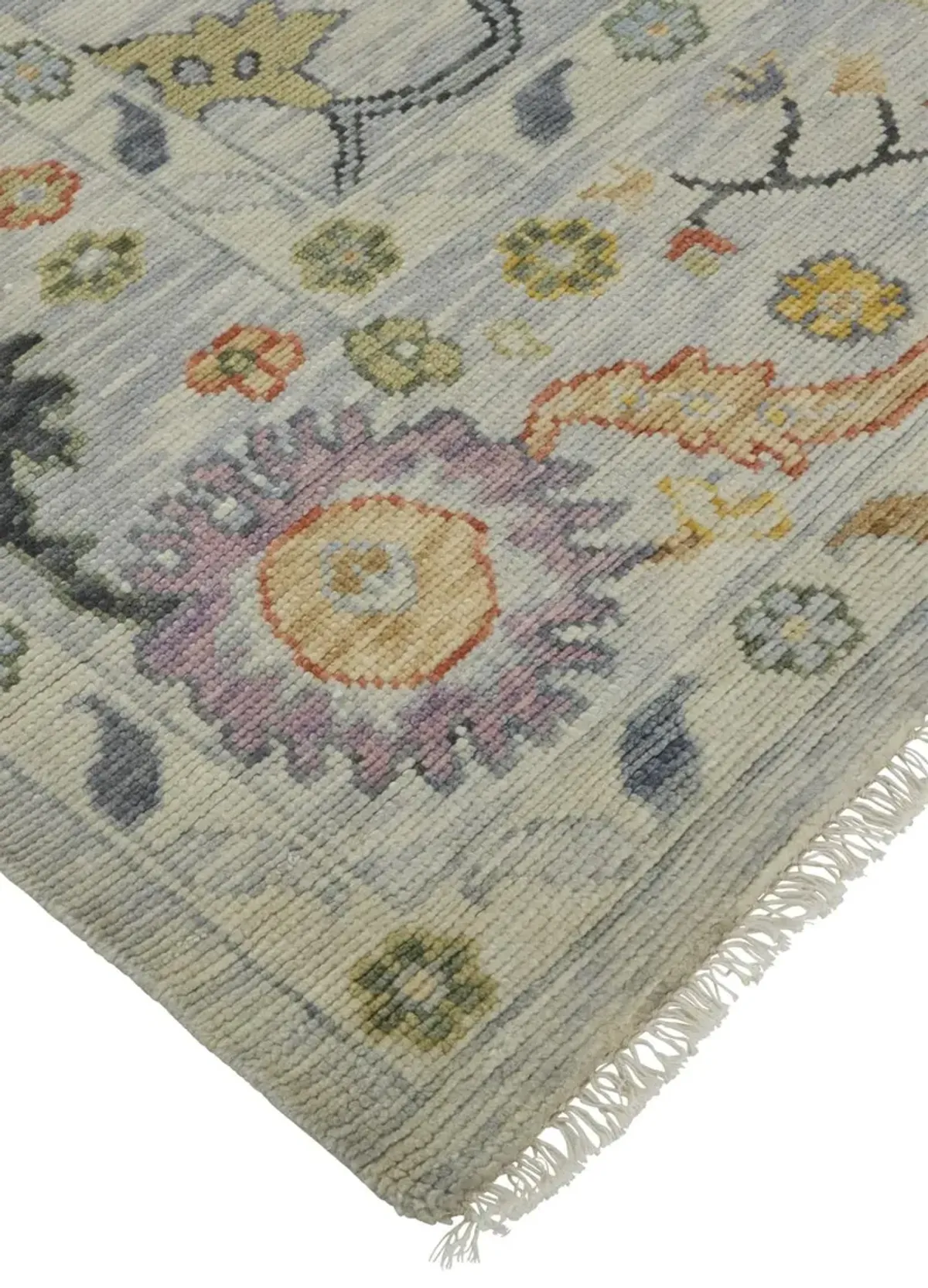 Karina 6793F Gray/Yellow/Red 2'6" x 8' Rug