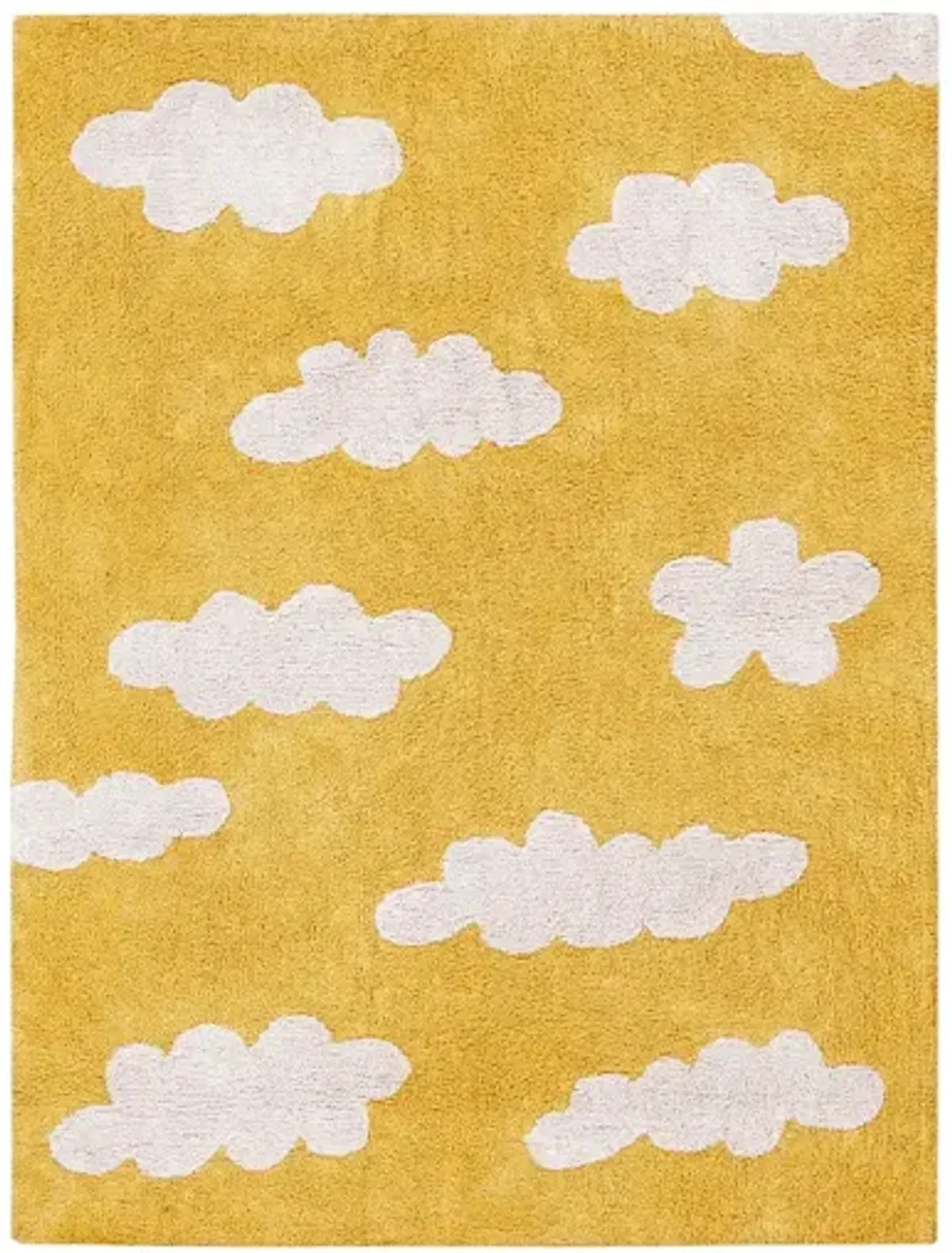 Washable Clouds Vintage blue