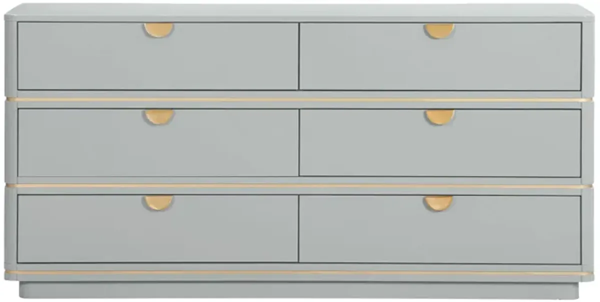 Julieta Cream 6 Drawer Dresser