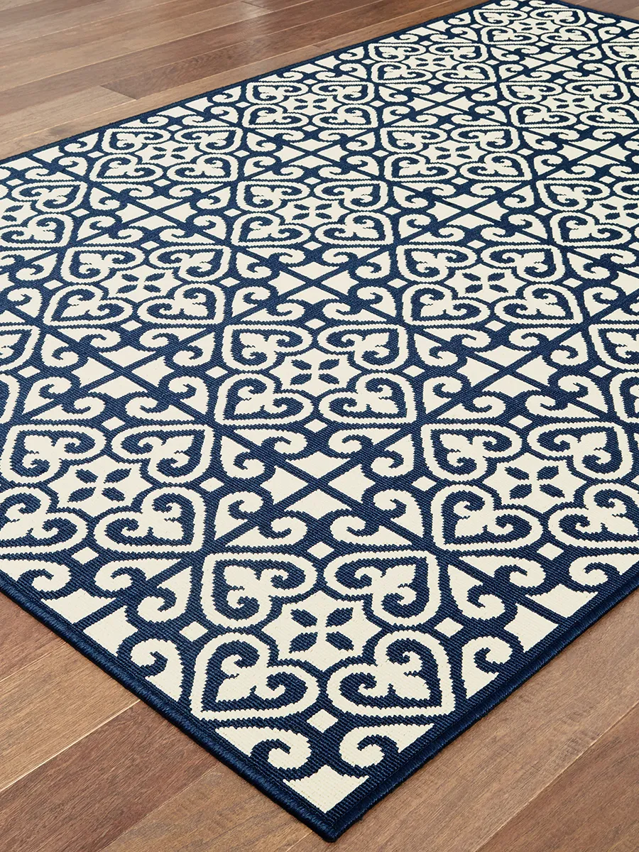 Marina 8'6" x 13' Ivory Rug