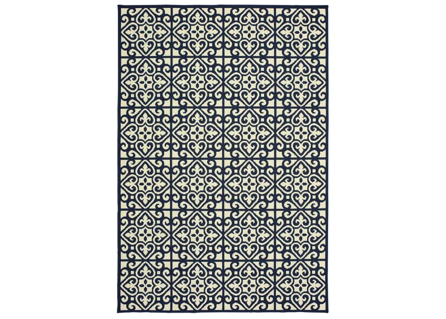 Marina 8'6" x 13' Ivory Rug