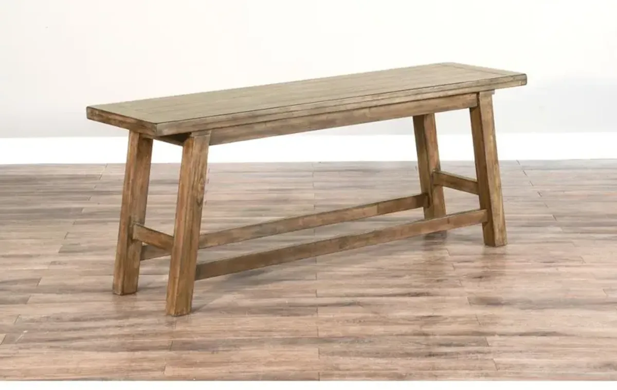 Sunny Designs Counter Height Wood Bench