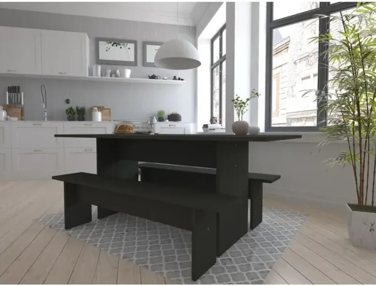 Nomad Dark Gray Dining Set