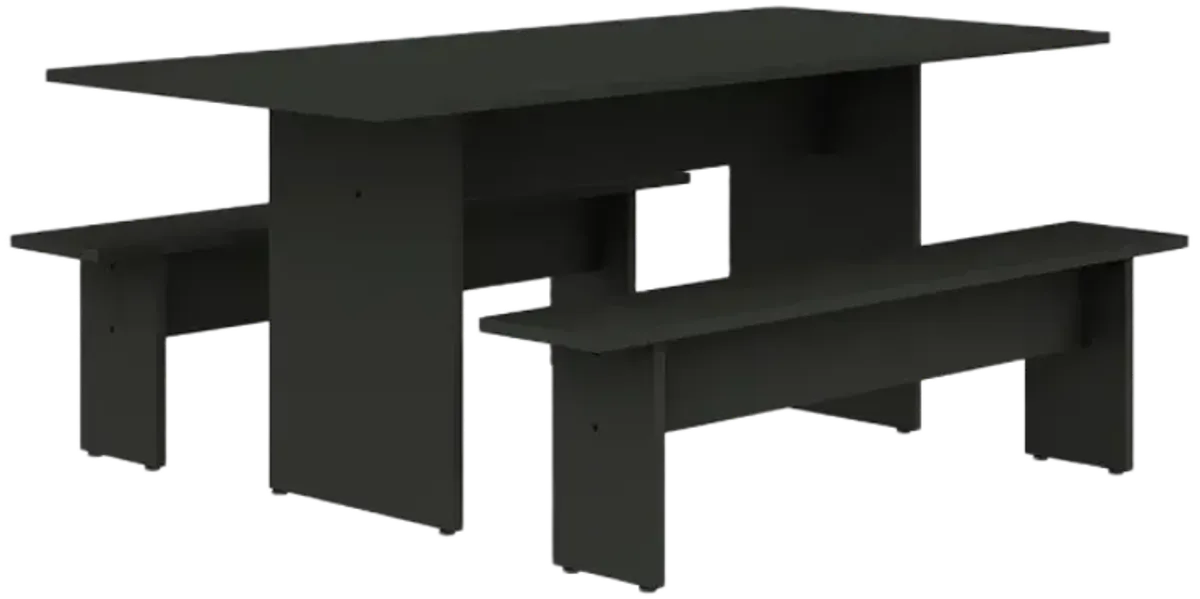 Nomad Dark Gray Dining Set