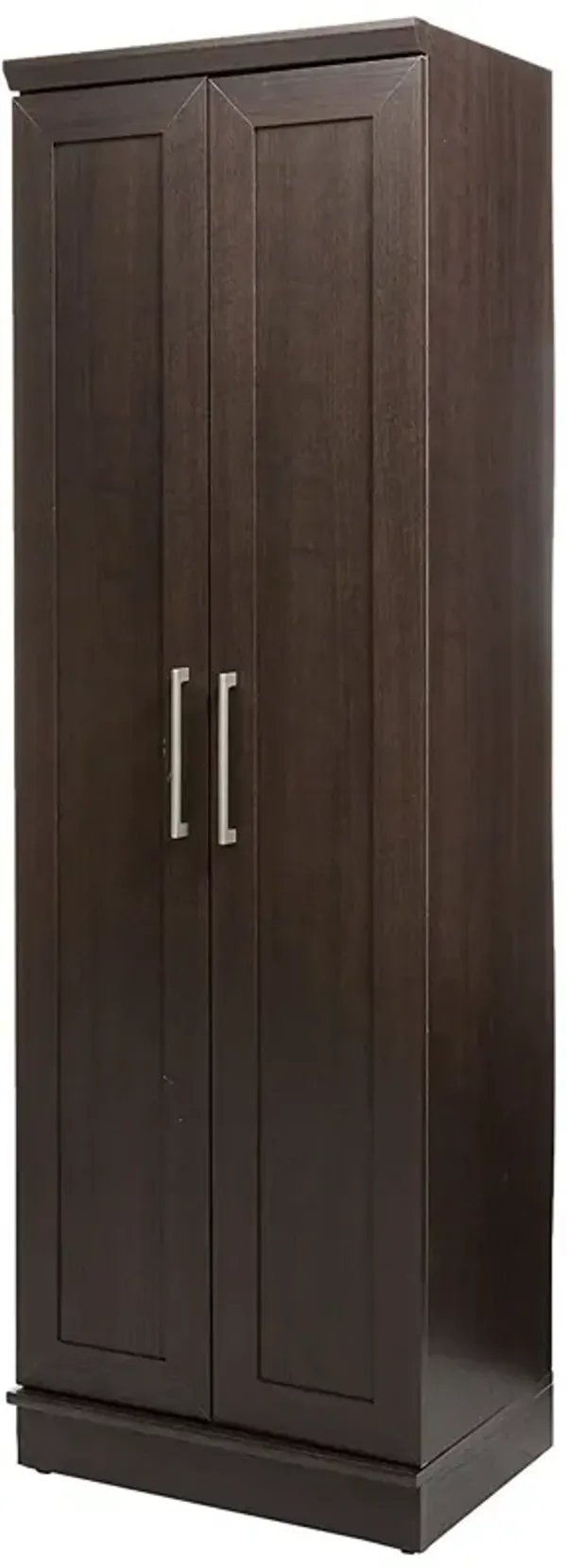 Modern Wardrobe Organizer – Tall Bedroom Closet Cabinet with Open and Closed Storage
