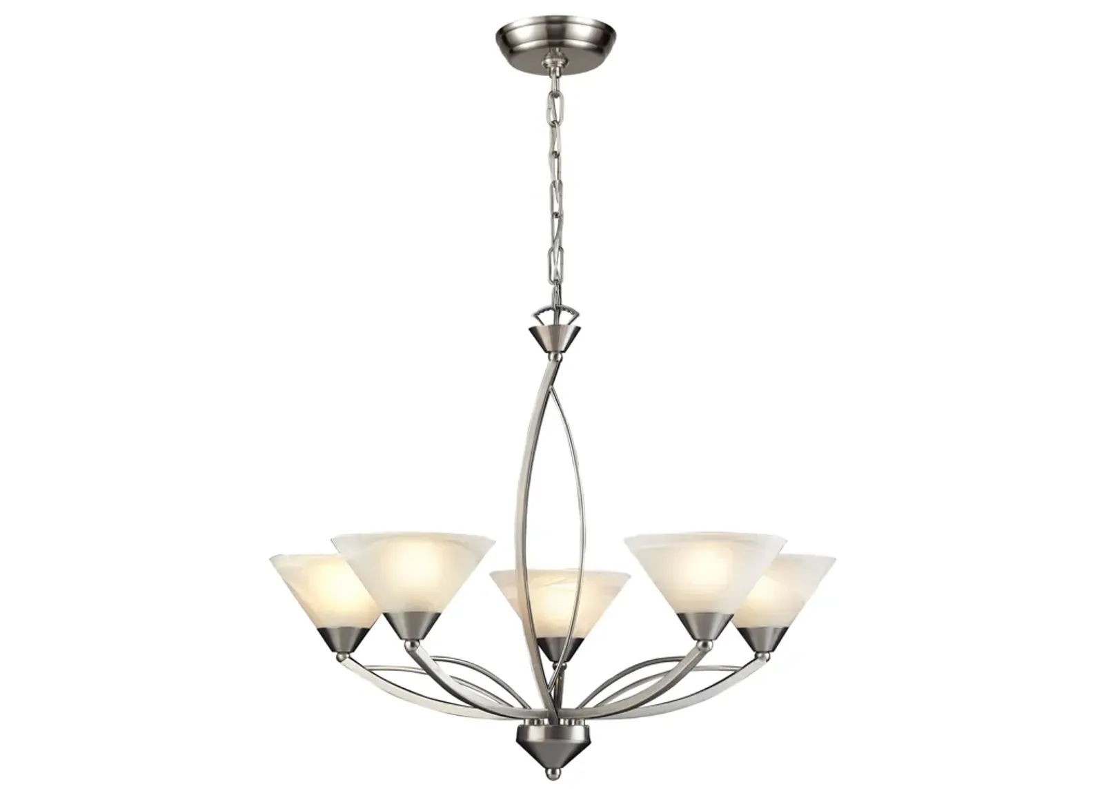 Elysburg 28'' Wide 5-Light Chandelier