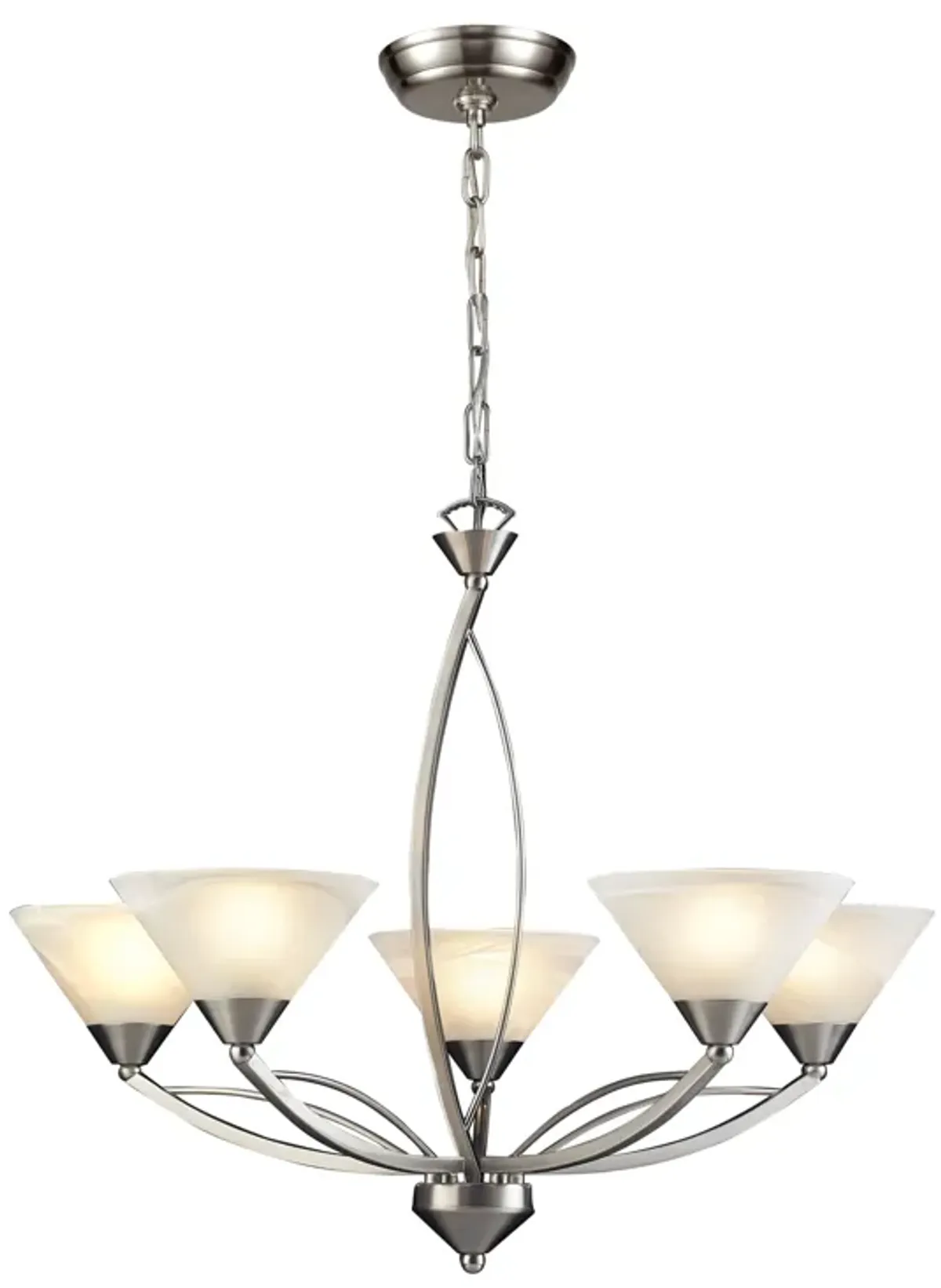 Elysburg 28'' Wide 5-Light Chandelier