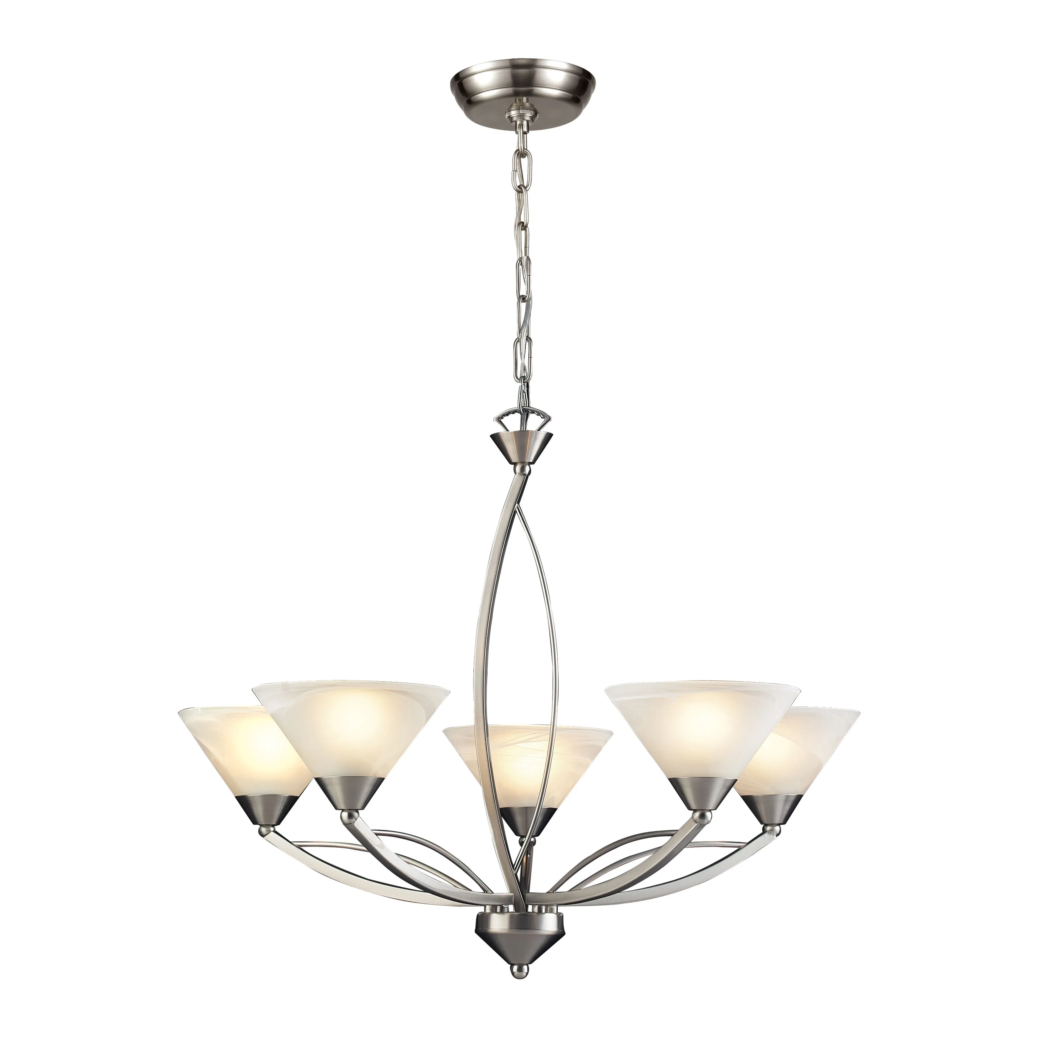 Elysburg 28'' Wide 5-Light Chandelier