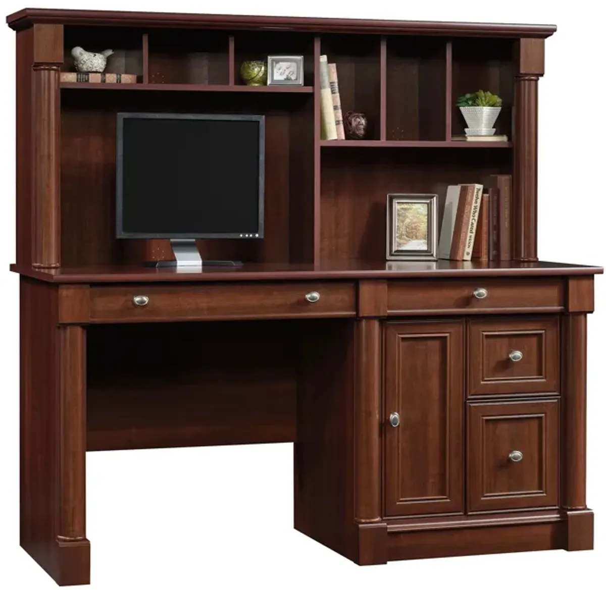 Palladia Computer Desk and Hutch