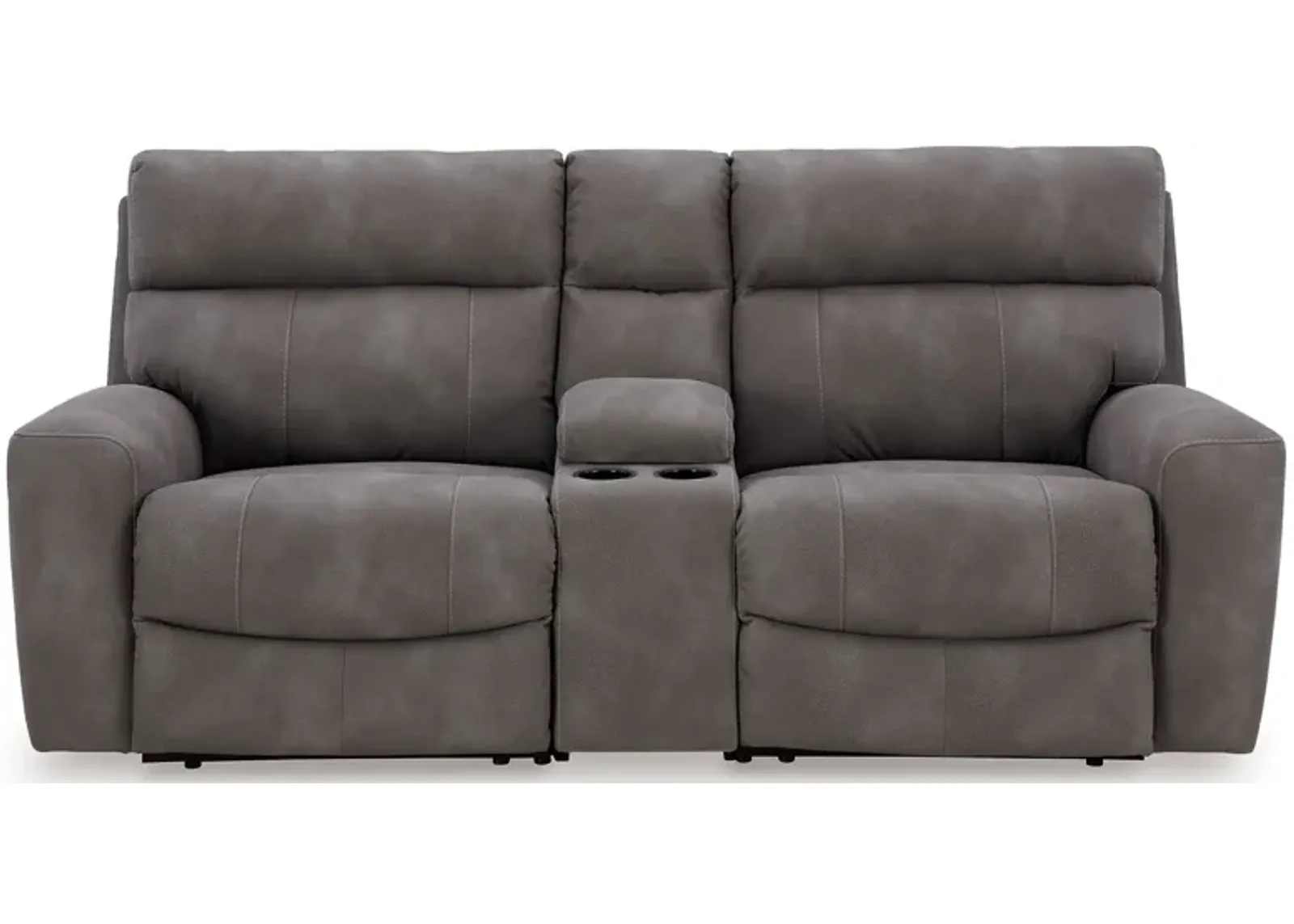 Next-Gen DuraPella 3-Piece Power Reclining Sectional Loveseat with Console