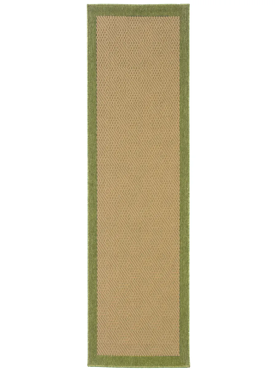 Lanai 2'3" x 7'6" Beige Rug