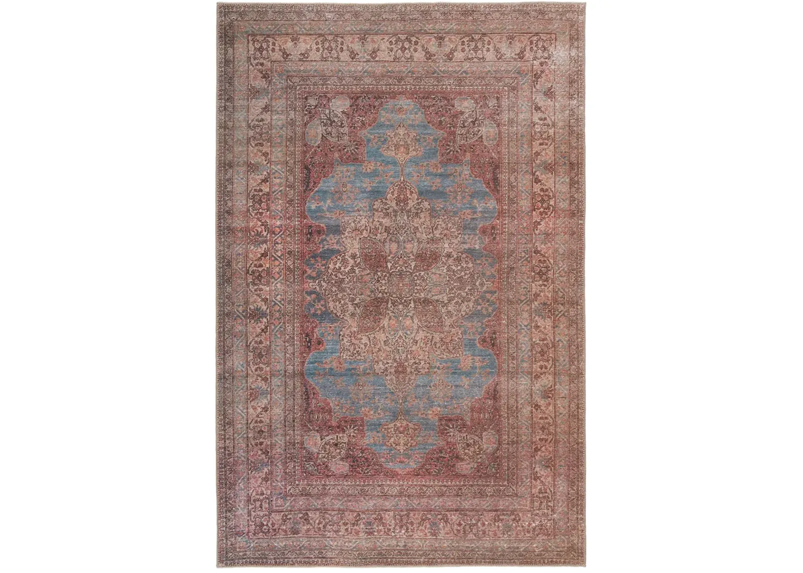 Harman By Katelester Vacherie Red 2'6" x 10' Runner Rug