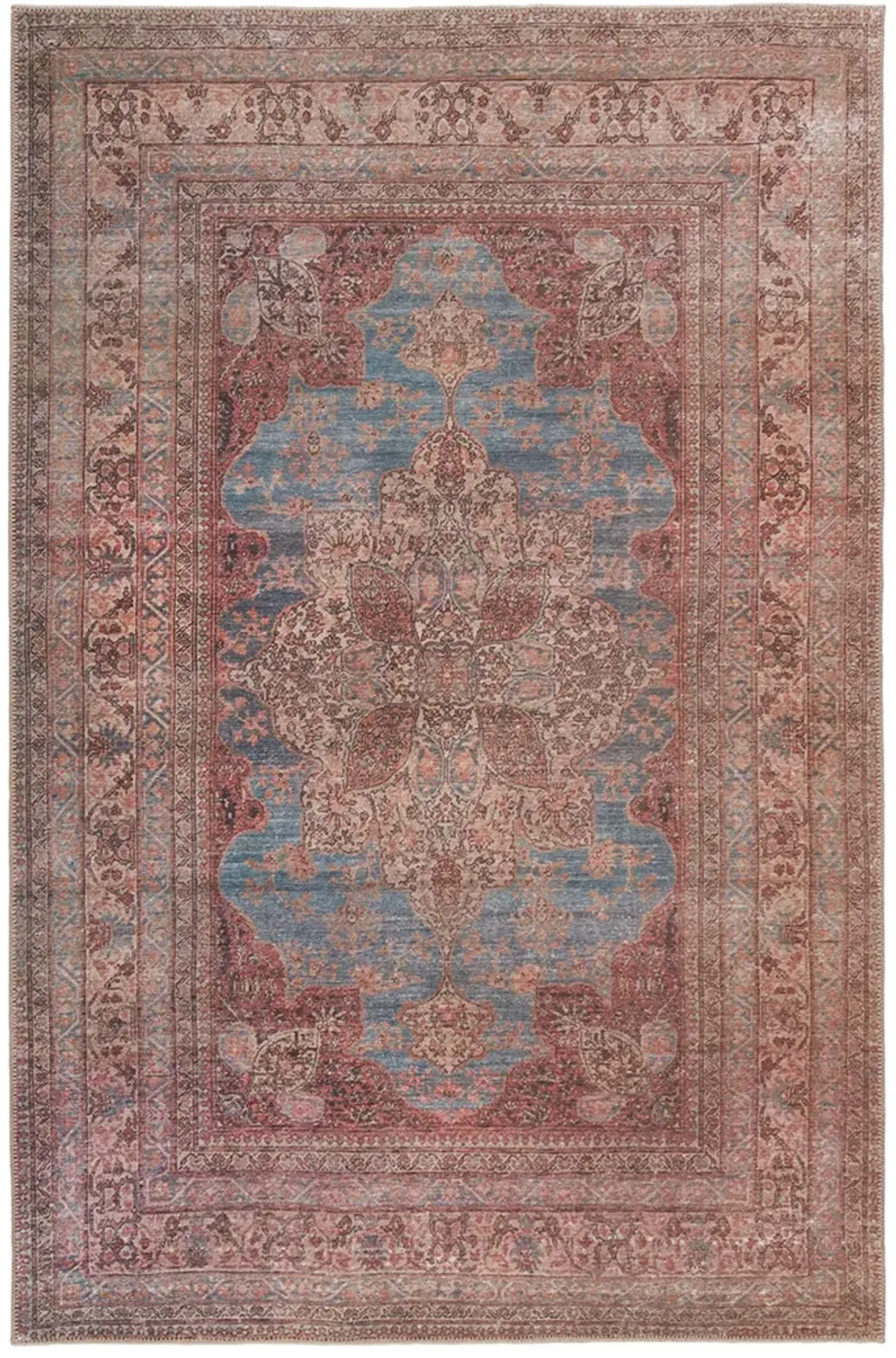 Harman By Katelester Vacherie Red 2'6" x 10' Runner Rug