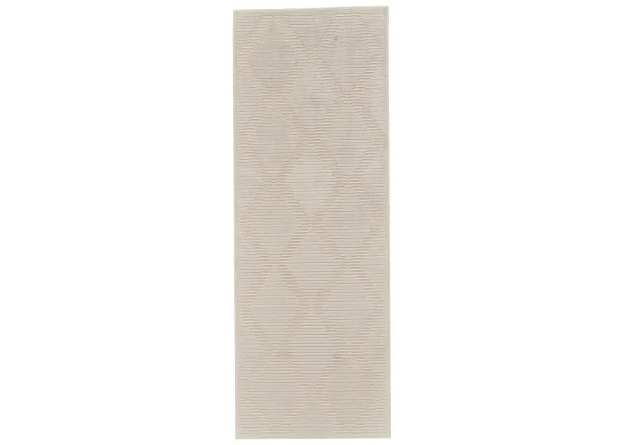 Prasad 3678F Ivory/Tan 2'10" x 7'10" Rug