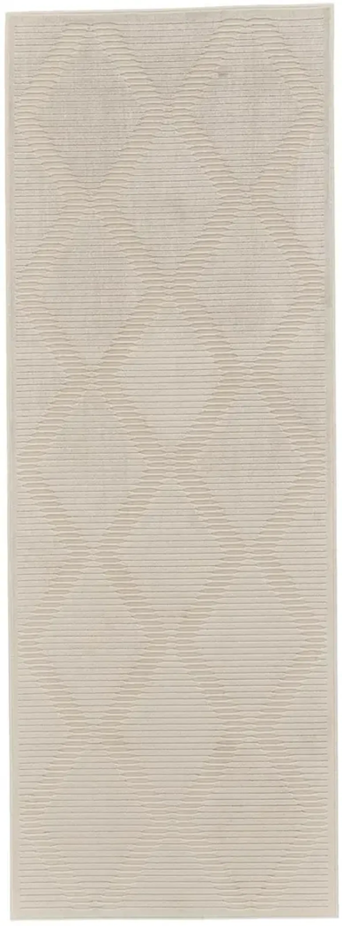 Prasad 3678F Ivory/Tan 2'10" x 7'10" Rug