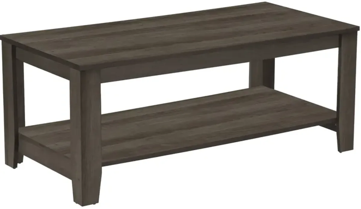 Monarch Specialties I 7883P Table Set, 3pcs Set, Coffee, End, Side, Accent, Living Room, Laminate, Brown, Transitional