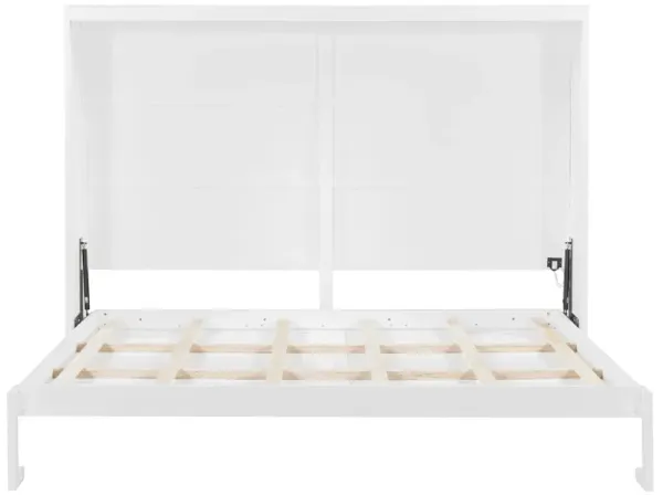 Merax Murphy Bed Wall Bed with LED Lights