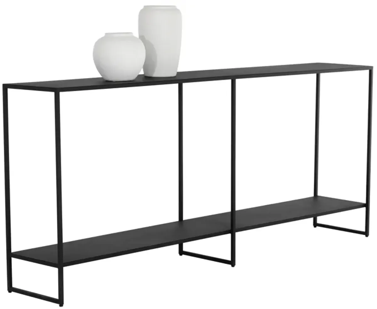Eiffel Black Console Table