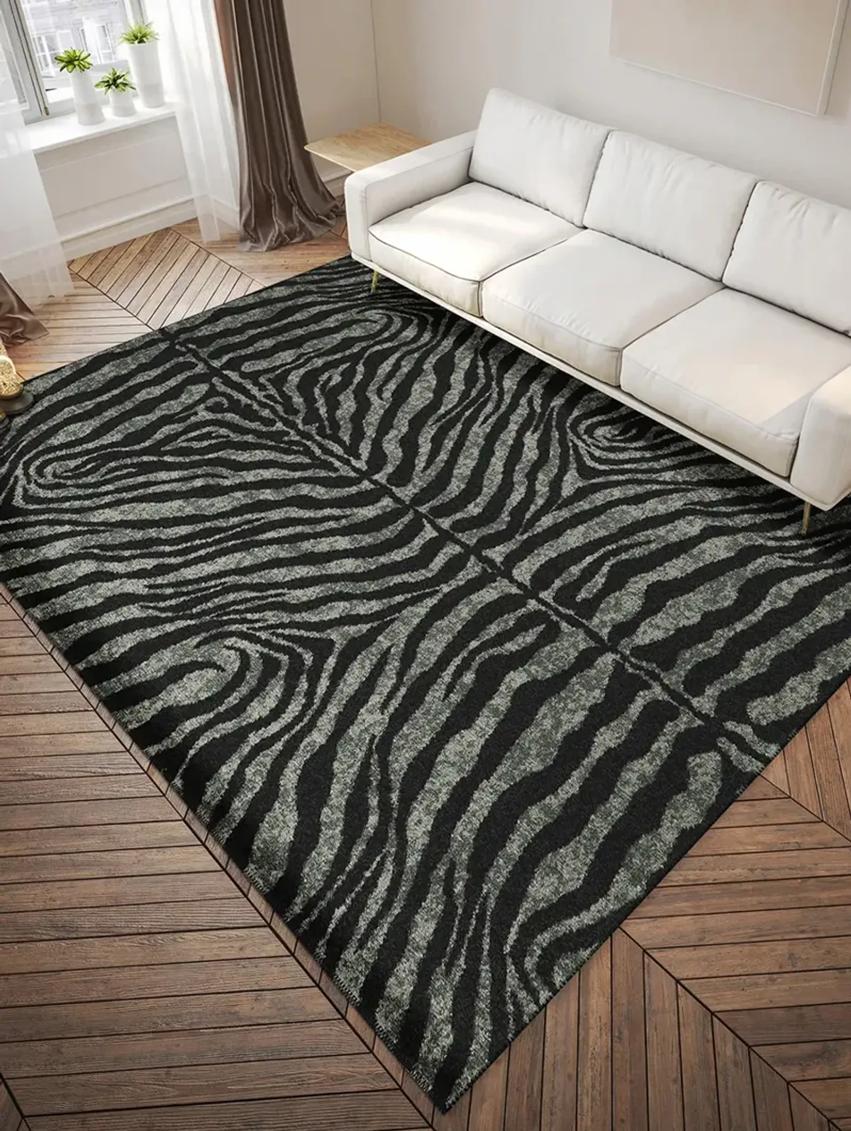 Mali ML1 Midnight 5' x 7'6" Rug