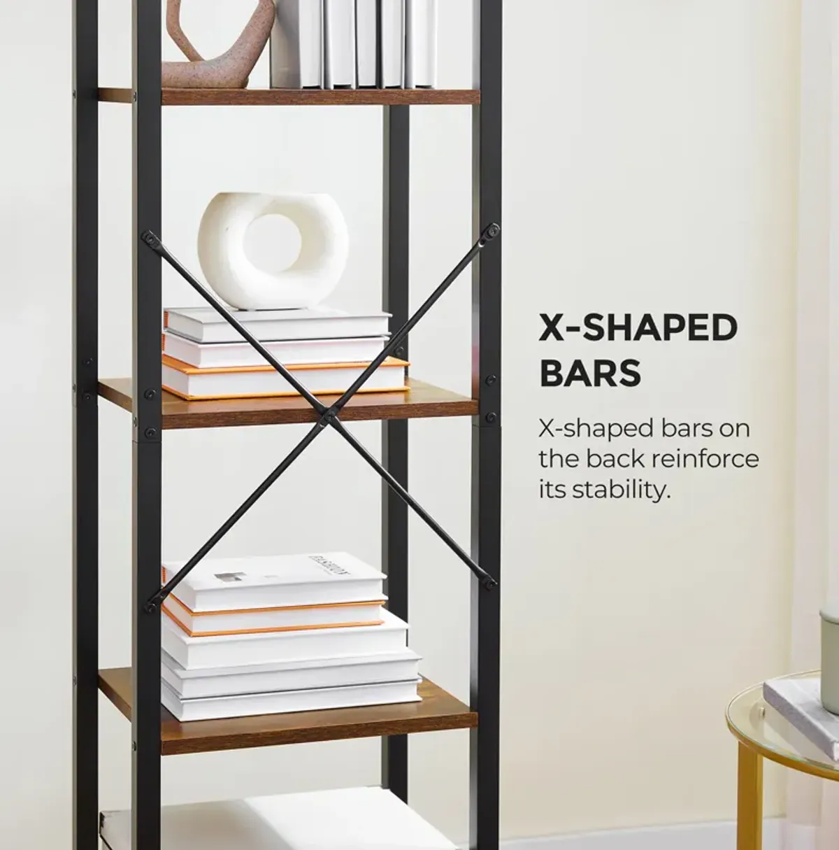 Slim and Stylish Bookshelf for Compact Living