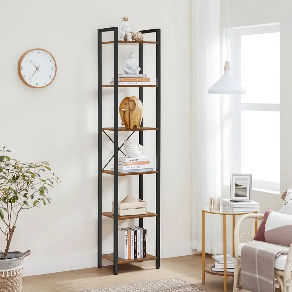 Slim and Stylish Bookshelf for Compact Living