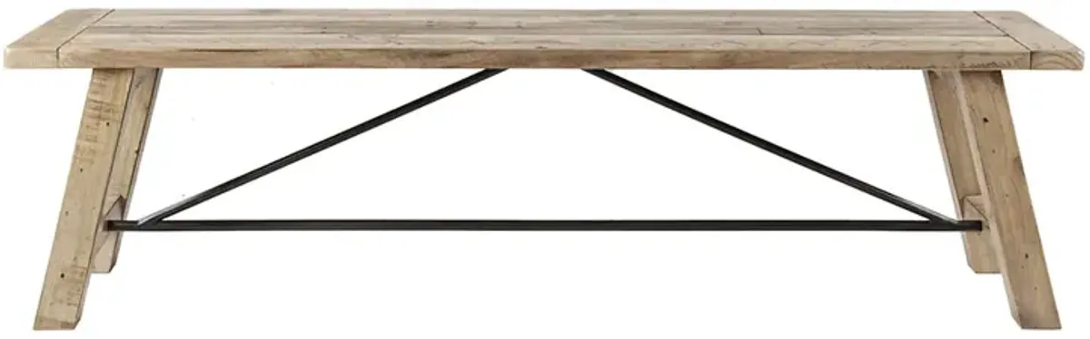 Gracie Mills Harold Solid Wood Dining Bench