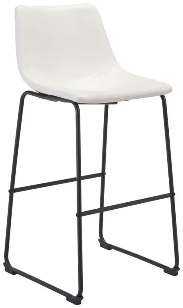 Belen Kox Bar Chair Distressed White