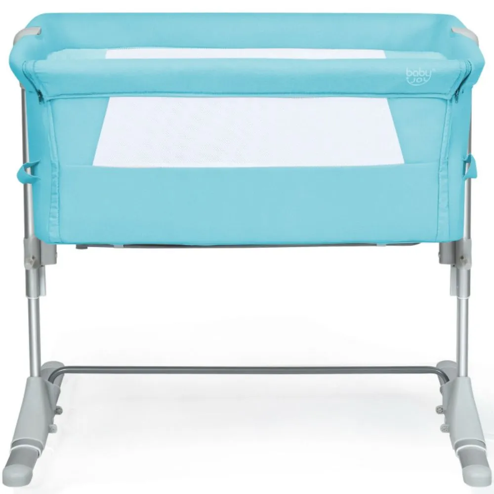 Hivago Travel Portable Baby Bed Side Sleeper  Bassinet Crib with Carrying Bag