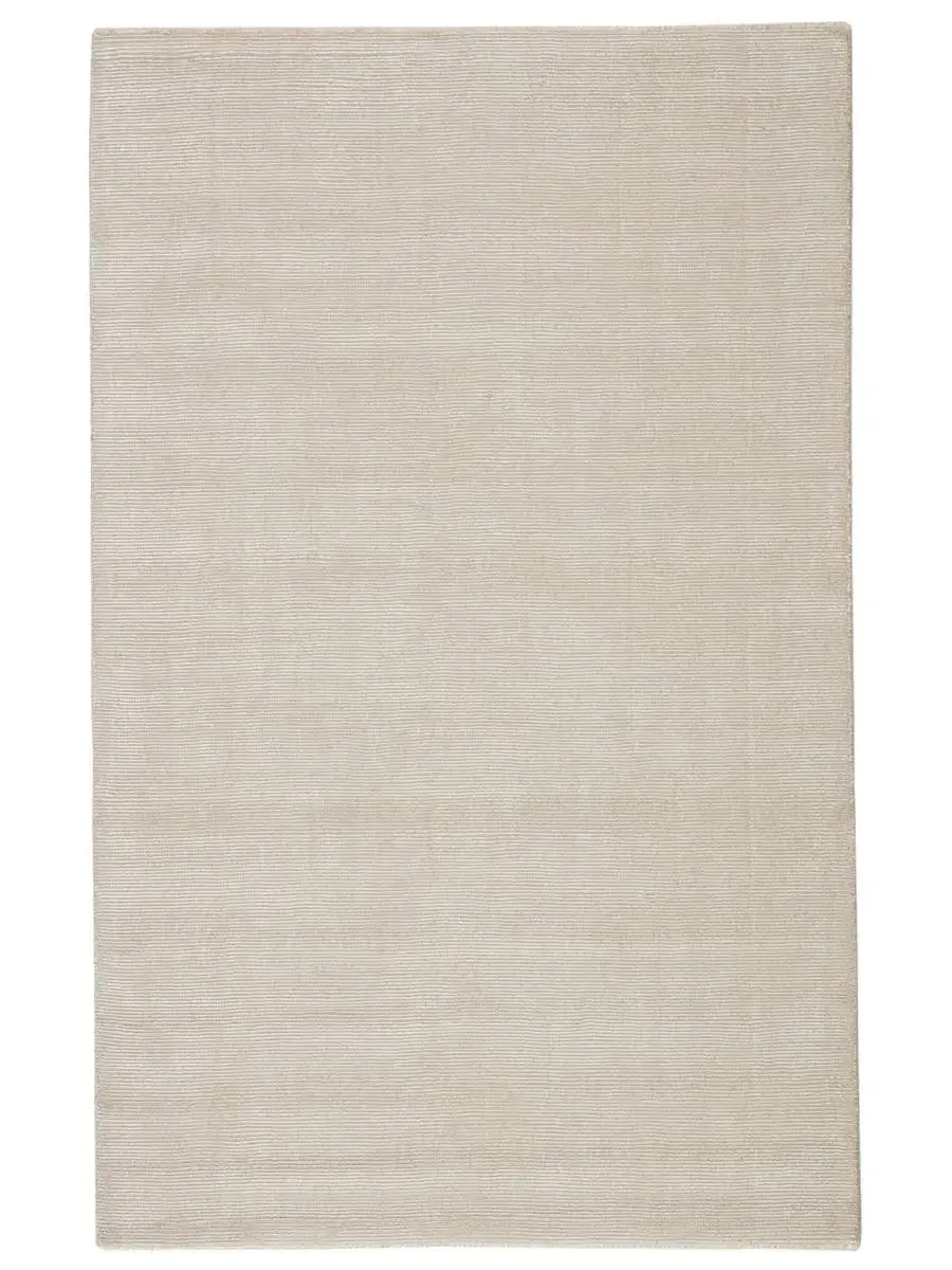 Konstrukt Kelle White 2'6" x 8' Runner Rug