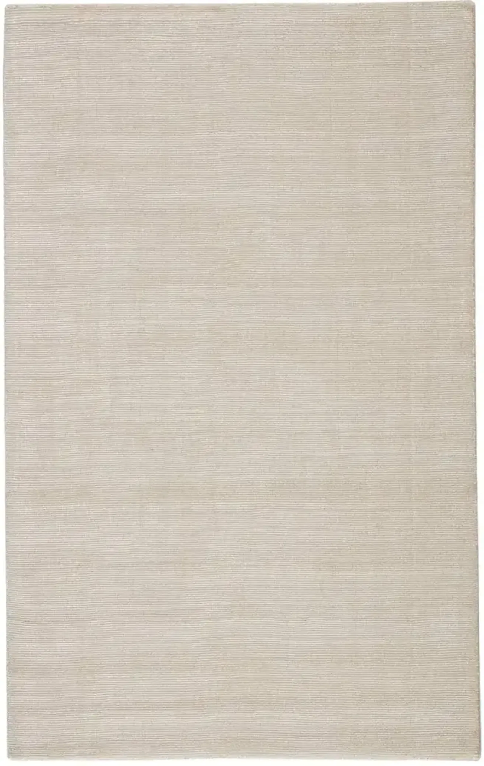 Konstrukt Kelle White 2'6" x 8' Runner Rug