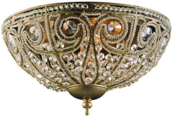 Elizabethan 13'' Wide 3-Light Flush Mount