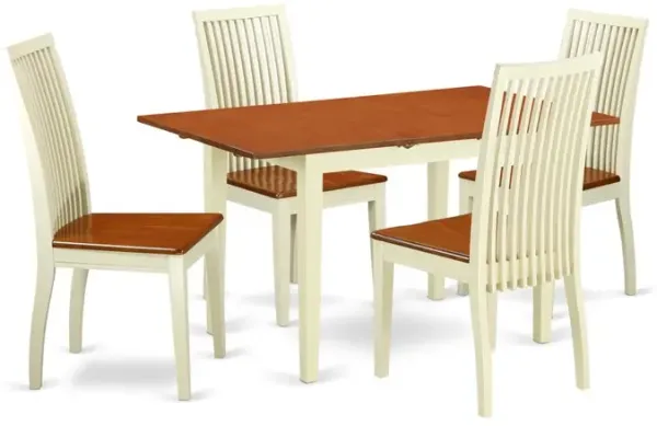 Dining Room Set Buttermilk & Cherry