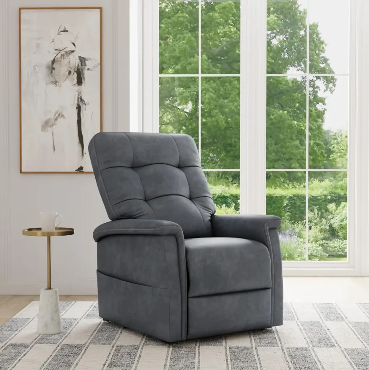 Diana Slate Power Lift Recliner