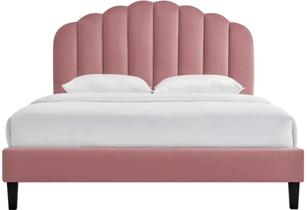 Modway - Daisy Performance Velvet Twin Platform Bed