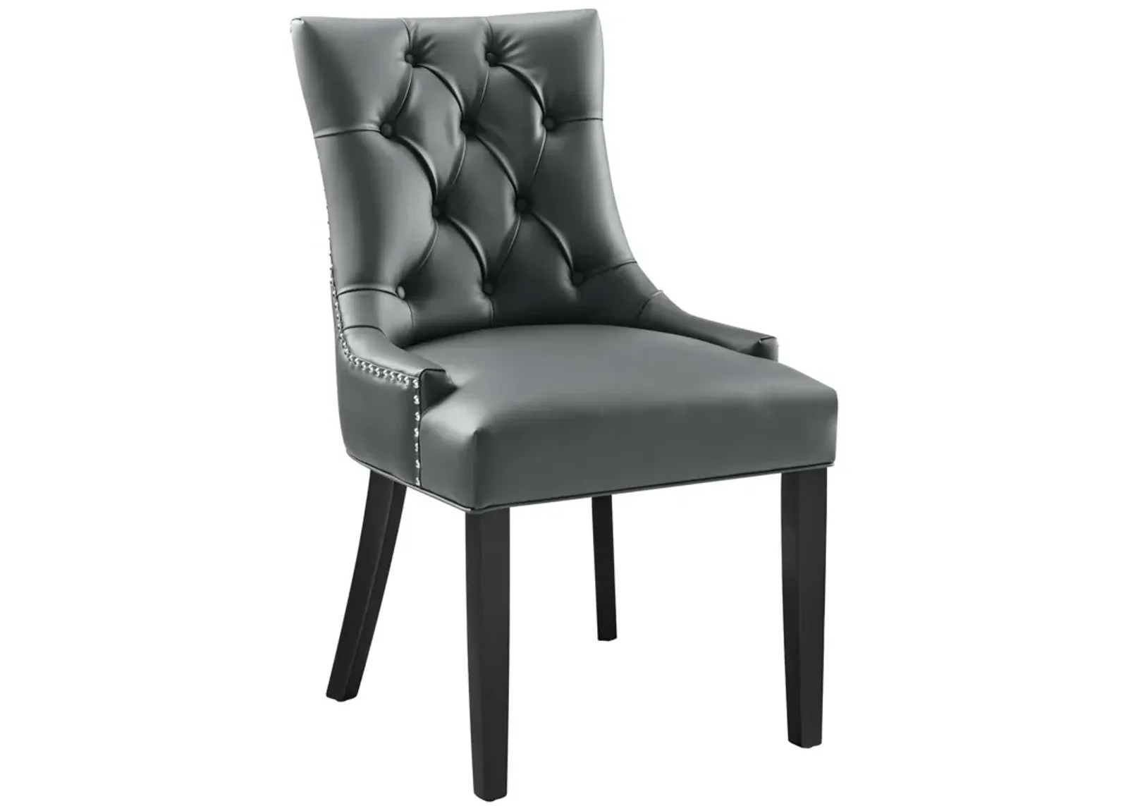 Regent Tufted Vegan Leather Dining Chair