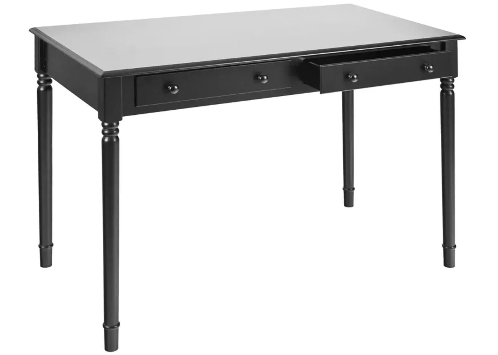 Murray Black 2-Drawer Desk