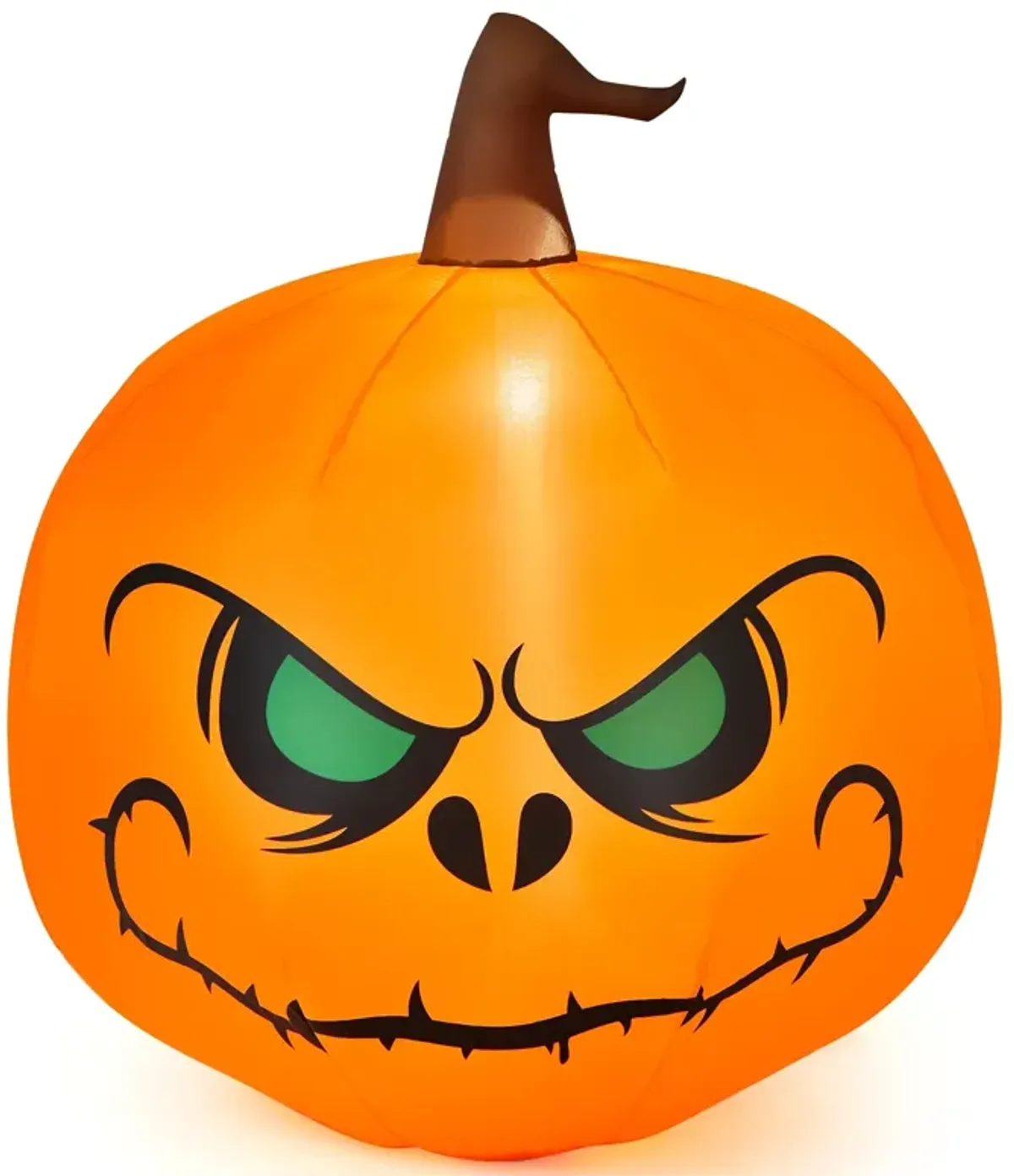 4 Feet Halloween Inflatable Pumpkin with Build-in LED Light