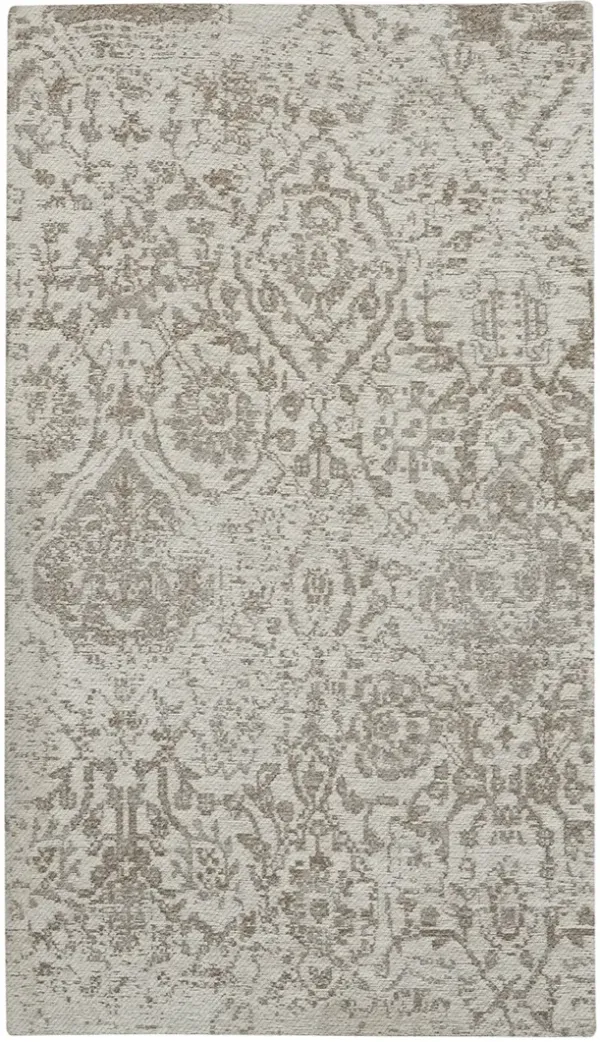 Damask DAS06 Ivory 2'3" x 3'9" Rug