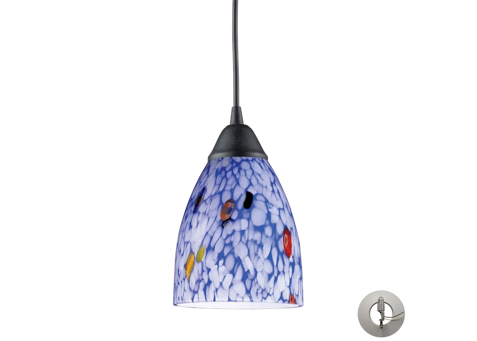 Classico Pendant - Starburst Blue