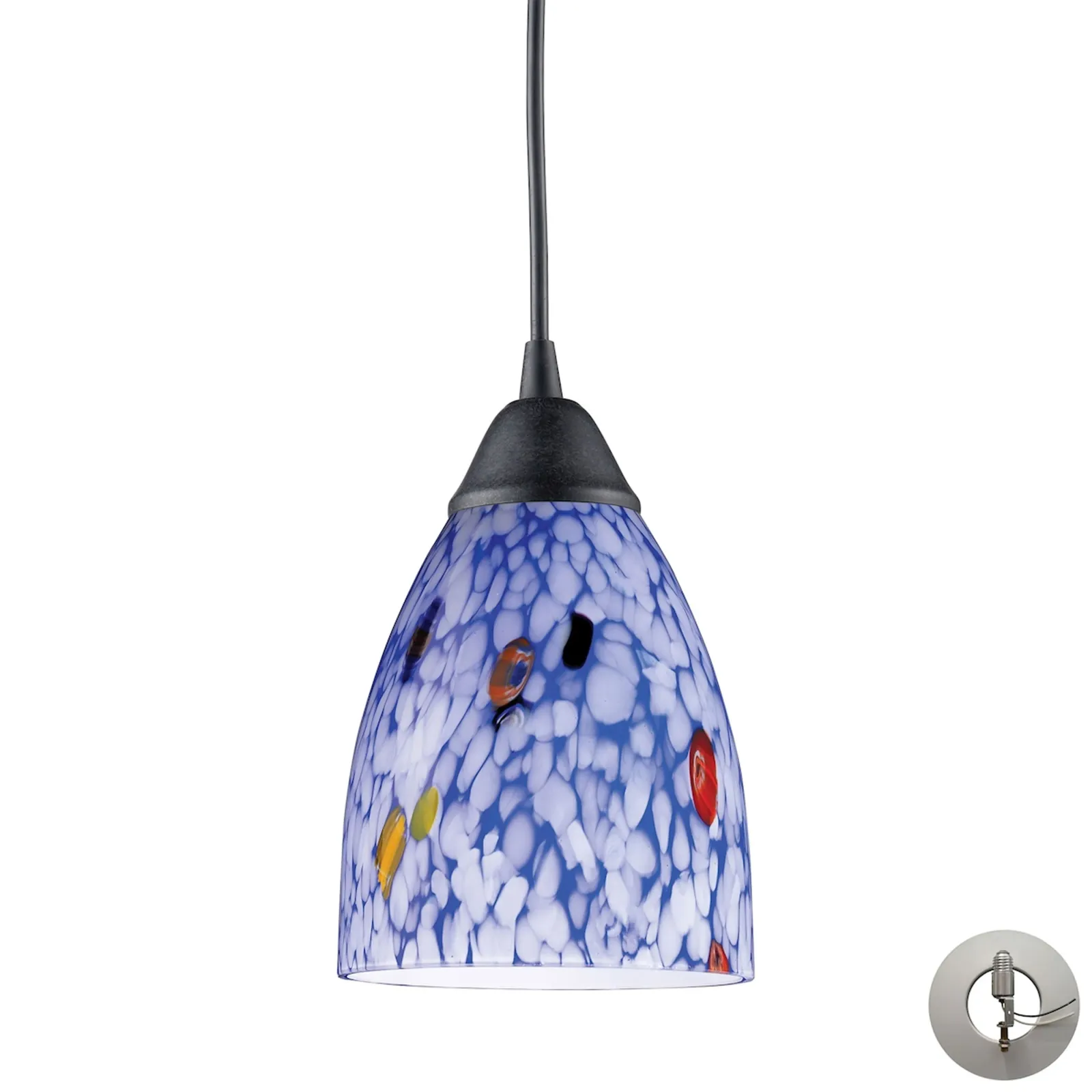 Classico Pendant - Starburst Blue