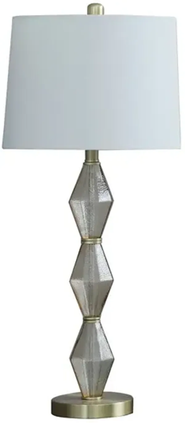 Streamdale Modern Glass Geometric Table Lamp